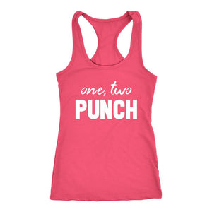 10 Boxing Rounds, Women Boxer Tank, 1 2 Punch Ladies Boxing Workout Shirt, Lady Boxing Coach Gift - Obsessed Merch