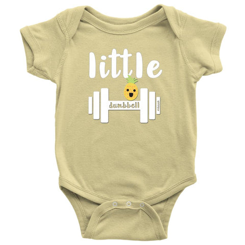 Image of Liift4 Mom & Baby Workout Set, Little Dumbbell #Pineapple, Baby Grow for Girls / Boys with Mom - Obsessed Merch