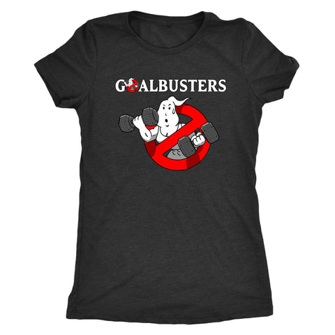Image of Women's Goal busters Lady Ghost Weightlifter Triblend T-shirt - Obsessed Merch