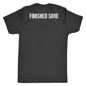Liift & Hiit Finisher Shirt, Mens Strong AF, Finished Sore Tee, Fitness Coaching Gift