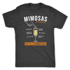 Joel's Mimosa Ratio 101 Funny Workout Shirt Mens Coach Challenge Group Gift