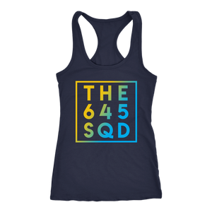 THE 645 SQUAD Workout Tank Womens 645 Inspired Coach Team Challenge Group Shirt | Gradient Edition