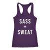 SASS + SWEAT Dance Workout Tank Womens Dancing Tank Top Coach Challenger Gift