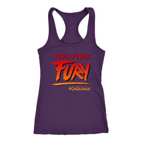Image of Fruit Punch Fury, Pre Workout Tank, Fun Workout Shirt for Women, Coach Gift - Obsessed Merch