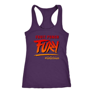 Fruit Punch Fury, Pre Workout Tank, Fun Workout Shirt for Women, Coach Gift - Obsessed Merch