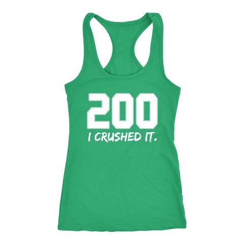 Image of Be 100 Round 2 Finisher, Crushed It Womens Morning Workout Tank, Ladies Commit to 100 Shirt, Coach Gift - Obsessed Merch