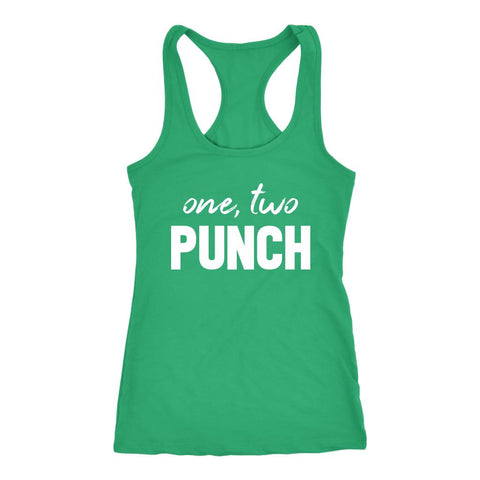 Image of 10 Boxing Rounds, Women Boxer Tank, 1 2 Punch Ladies Boxing Workout Shirt, Lady Boxing Coach Gift - Obsessed Merch