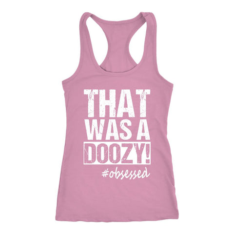 Image of That Was a Doozy Tank, Womens Workout Shirt, Ladies Donald Quote Coach Fitness Top