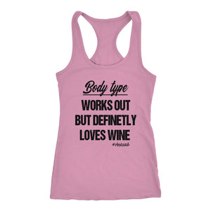 Wine Lover Workout Tank, Womens Funny Wine Shirt, Wine Mom Coach Gift - Obsessed Merch